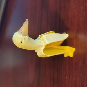 Banana Duck Toy Figurine